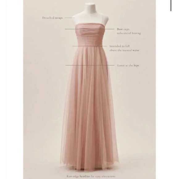 NWT BHLDN Jenny Yoo Ryder Convertible Maxi Dress - Picture 13 of 15